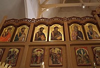 Left side of iconostasis